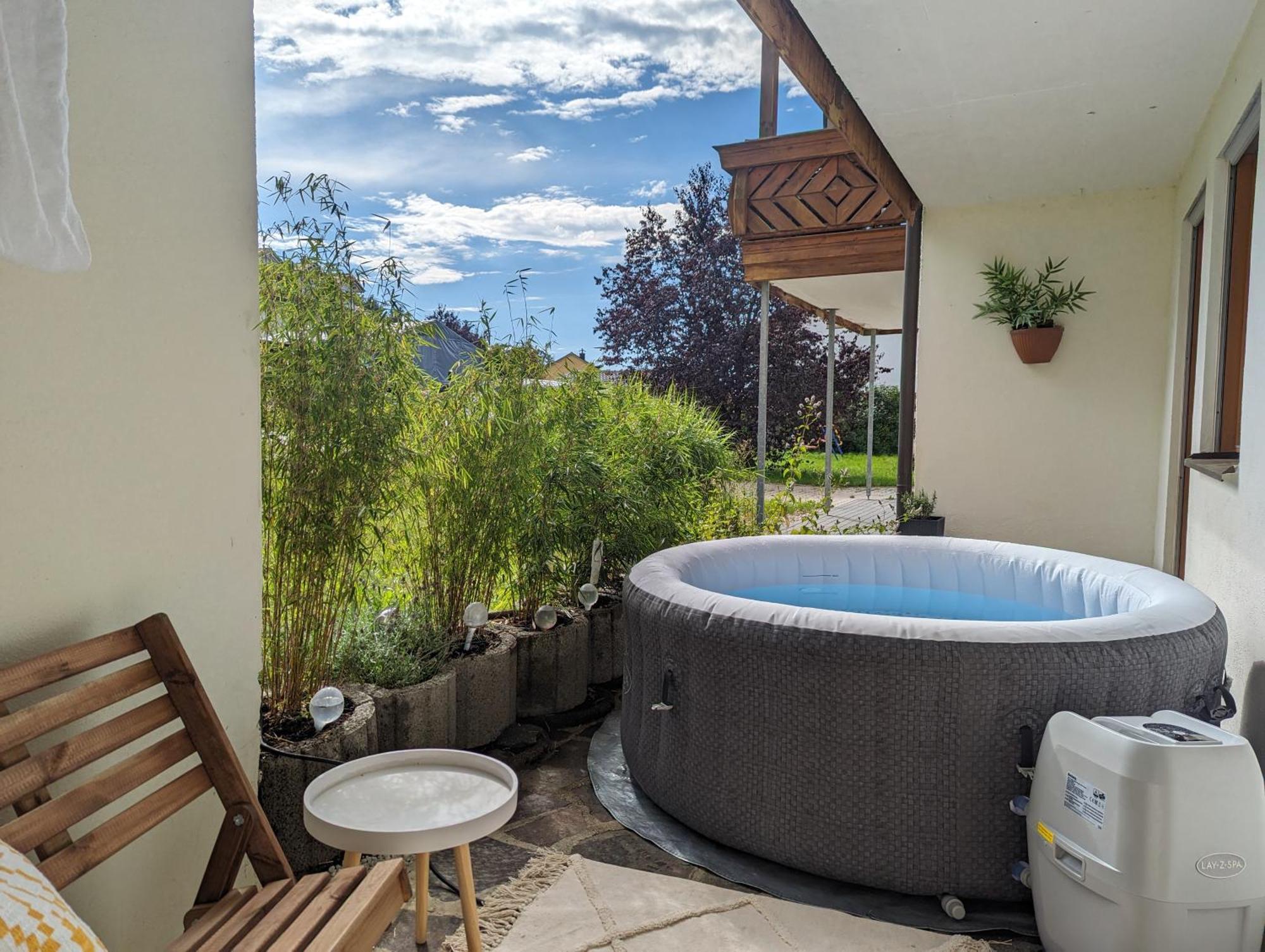Fewo Goldstueck Mit Privatem Spa Und Whirlpool Grafenau  Exterior foto